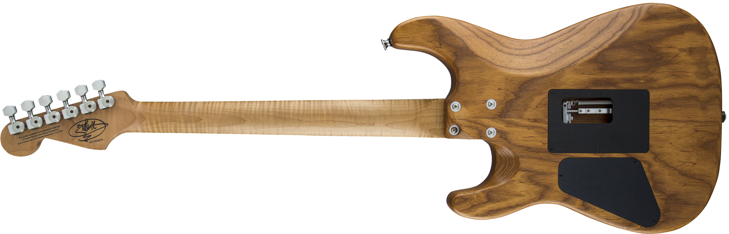 Charvel Guthrie Govan Hsh Caramelized Ash Signature Usa Trem Mn - Natural - Guitare Électrique Forme Str - Variation 1