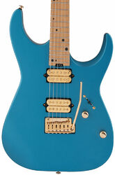 Guitare électrique forme str Charvel Angel Vivaldi Pro-Mod DK24-6 Nova - Lucerne aqua firemist