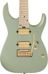 Guitare électrique forme str Charvel Angel Vivaldi DK24-7 NOVA - Satin sage green