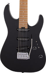 Guitare électrique forme str Charvel Pro-Mod DK22 SSS 2PT CM - Gloss black
