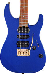 Guitare électrique forme str Charvel Pro-Mod DK24 HSH 2PT CM - Mystic blue