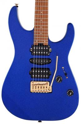 Guitare électrique solid body Charvel Pro-Mod DK24 HSH 2PT CM - Mystic blue