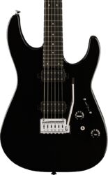 Guitare électrique forme str Charvel Dinky DK24 Pro Mod - gloss black