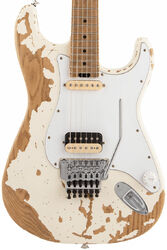 Guitare électrique forme str Charvel Henrik Danhage Pro-Mod So-Cal Style 1 HS FR M Ltd - White relic