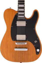 Guitare électrique forme tel Charvel Joe Duplantier Pro-Mod San Dimas Style 2 HH E Mahogany - Natural