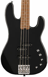 Basse électrique solid body Charvel Pro-Mod San Dimas Bass PJ IV (MEX, MN) - Metallic black