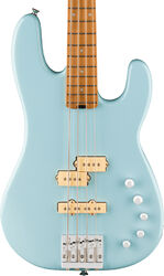 Basse électrique solid body Charvel Pro-Mod San Dimas Bass PJ IV (MEX, MN) - sonic blue