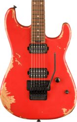 Guitare électrique forme str Charvel San Dimas Pro-Mod Relic - Weathered Orange