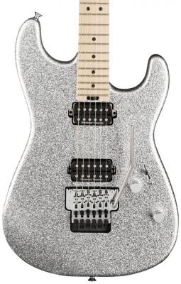 Guitare électrique solid body Charvel Pro-Mod San Dimas Style 1 HH FR M Ltd - Sin city sparkle