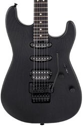 Guitare électrique forme str Charvel Pro-Mod San Dimas Style 1 HSS FR E Sassafras - Satin black