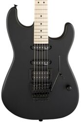 Guitare électrique forme str Charvel USA Select San Dimas Style 1 HSS FR M - Pitch black