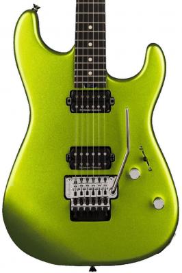 Guitare électrique solid body Charvel Pro-Mod San Dimas Style 1 HH FR E - Lime green metallic