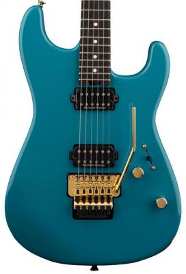 Guitare électrique solid body Charvel Pro-Mod San Dimas Style 1 HH FR E - Miami blue