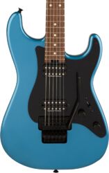 Guitare électrique forme str Charvel Pro-Mod So-Cal SC1 Style 1 HH FR RW - pelham blue