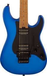 Guitare électrique forme str Charvel Pro-Mod Plus So-Cal Style 1 HH FR CM - blue burst