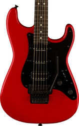 Guitare électrique forme str Charvel Pro-Mod So-Cal Style 1 HSS FR E - Ferrari red
