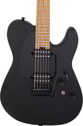 Guitare électrique forme tel Charvel Pro-Mod So-Cal Style 2 24 HH 2PT CM Ash - Black