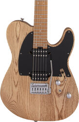 Guitare électrique forme tel Charvel Pro-Mod So-Cal Style 2 24 HH 2PT CM Ash - Natural satin