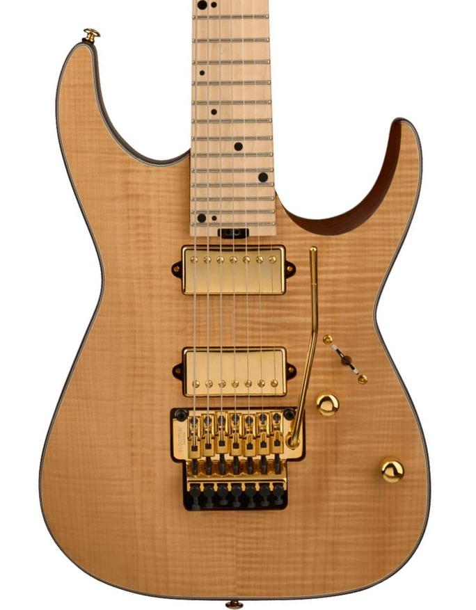 Guitare électrique signature Charvel Angel Vivaldi Pro-Mod DK24 GT7 HH 7-String - natural