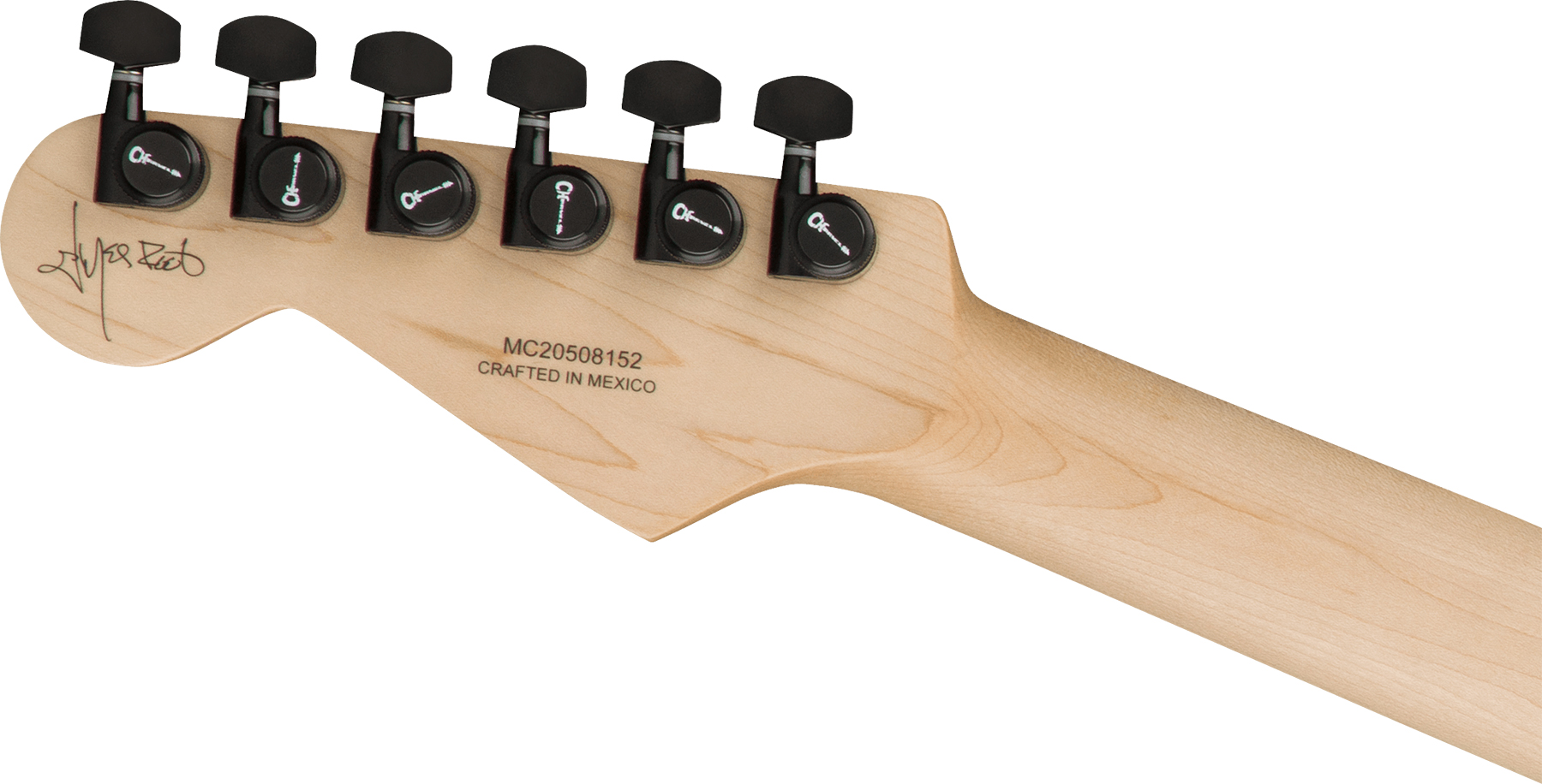 Charvel Jim Root San Dimas Style 1 Hh Fr M Pro-mod Signature 2h Emg Mn - Satin Black - Guitare Électrique Forme Str - Variation 3