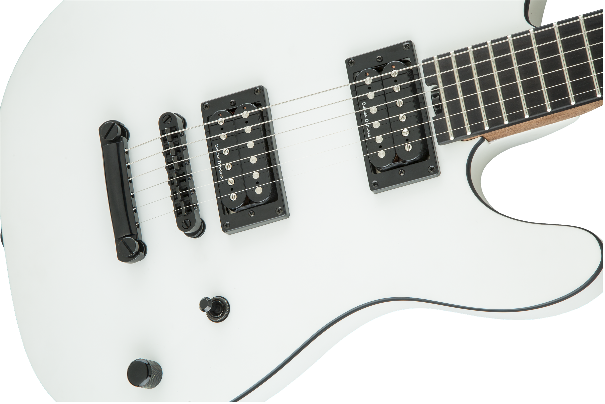 Charvel Joe Duplantier Pro-mod Style 2 Signature - Satin White - Guitare Électrique Forme Tel - Variation 5