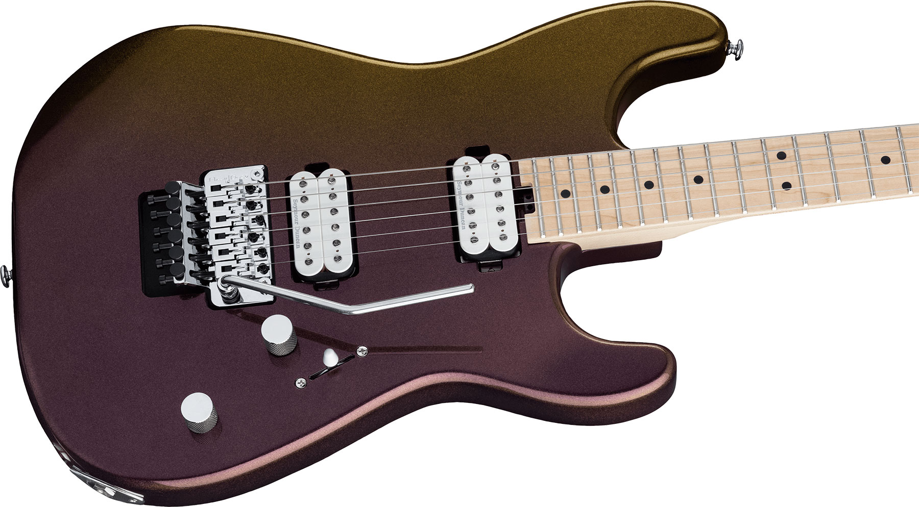 Charvel San Dimas Style 1 Hh Fr M Pro-mod 2h Seymour Duncan Mn - Chameleon - Guitare Électrique Forme Str - Variation 2