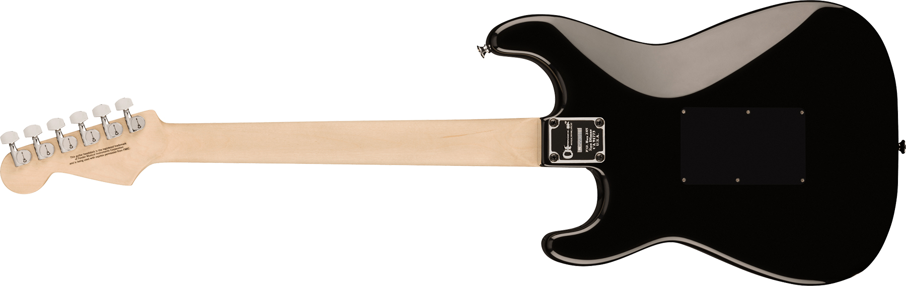 Charvel Pro-mod So-cal Style 1 Hh Fr M 2h Seymour Duncan Mn - Gloss Black - Guitare Électrique Forme Str - Variation 1