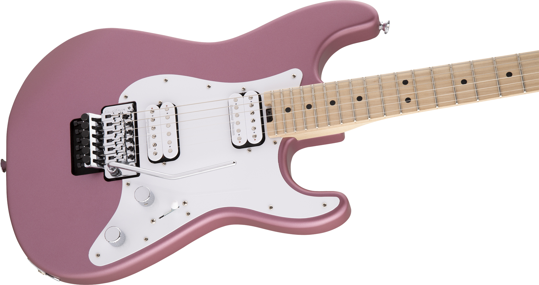 Charvel So-cal Style 1 Pro-mod Hh Fr M Seymour Duncan Mn - Burgundy Mist - Guitare Électrique Forme Str - Variation 2