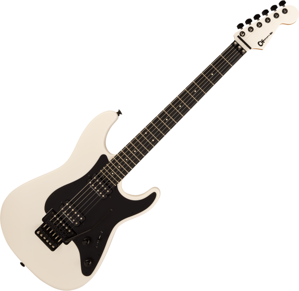 Charvel Pro-Mod Plus So-Cal SC1 Style 1 HH FR EB - snow white Str