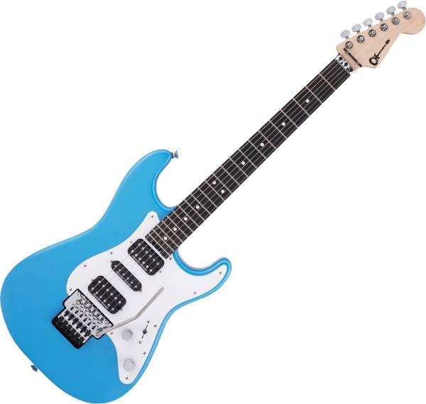 Guitare électrique solid body Charvel Pro-Mod So-Cal Style 1 HSH FR E - Robbin's egg blue