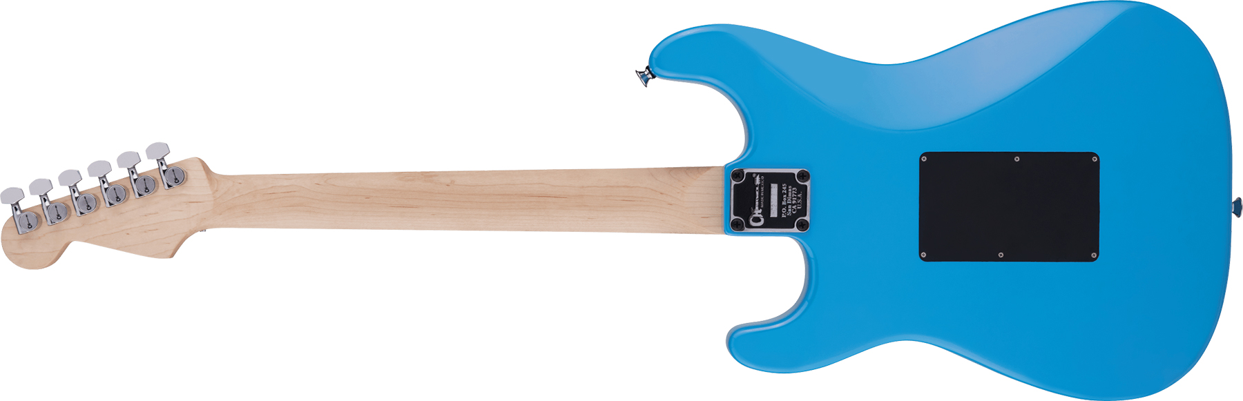Charvel So-cal Style 1 Hsh Fr E Pro-mod Seymour Duncan Eb - Robbin's Egg Blue - Guitare Électrique Forme Str - Variation 1