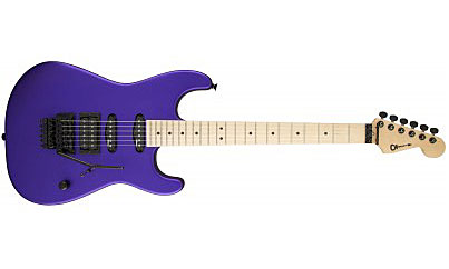 Charvel San Dimas Style 1 Hss Fr M Usa Select Dimarzio Fr Mn - Satin Plum - Guitare Électrique Forme Str - Variation 1