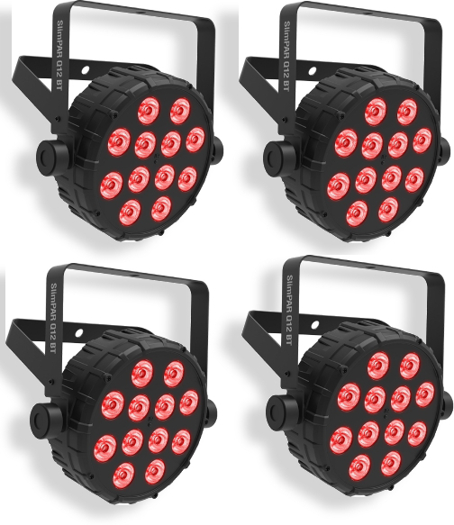 Chauvet Dj 4 X Slimpar Q12 Bt + - Pack Eclairage - Main picture