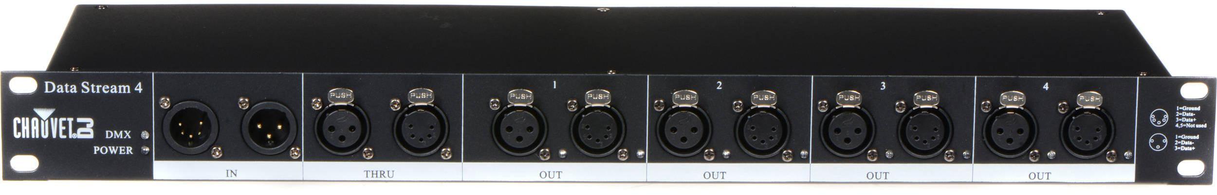 Contrôleur et interface dmx Chauvet dj Data Stream 4