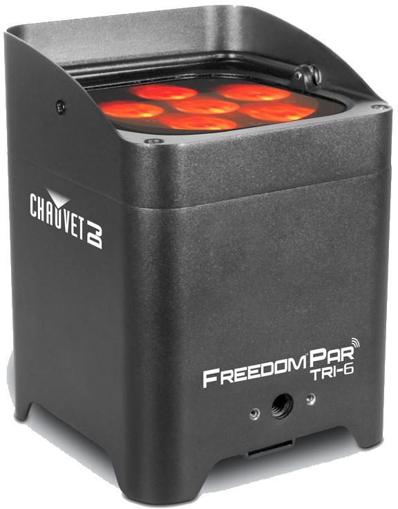 Projecteur sans fil Chauvet dj Freedom Par Tri-6