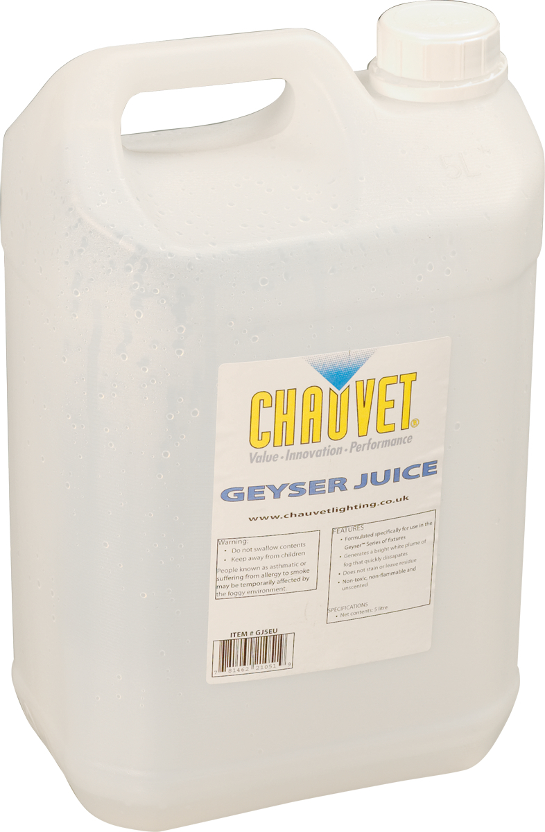 Chauvet Dj Gj5 Pour Geyser 5l - Liquide Machine Effet De Scene - Main picture
