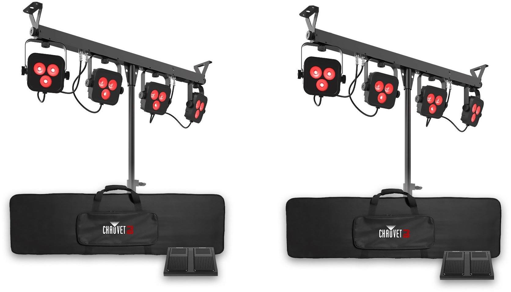 Pack eclairage Chauvet dj Pack Dj 4Bar Lt BT