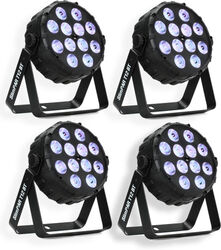 Pack eclairage Chauvet dj 4 x SlimPAR T12 BT +