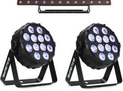 Pack eclairage Chauvet dj COLORband T3 BT  + SlimPAR T12 BT x 2