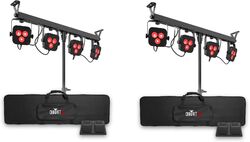 Pack eclairage Chauvet dj Pack Dj 4Bar Lt BT