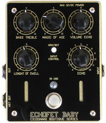 Pédale reverb / delay / echo Cicognani engineering Boutique Echofet Baby