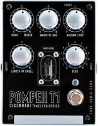 Pédale reverb / delay / echo Cicognani engineering Timeless POMPEII T1 Tube Sonic Echo
