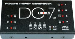 Alimentations pédales Cioks DC7 V2