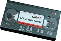 Alimentations pédales Cioks DC7 VHS Limited Edition