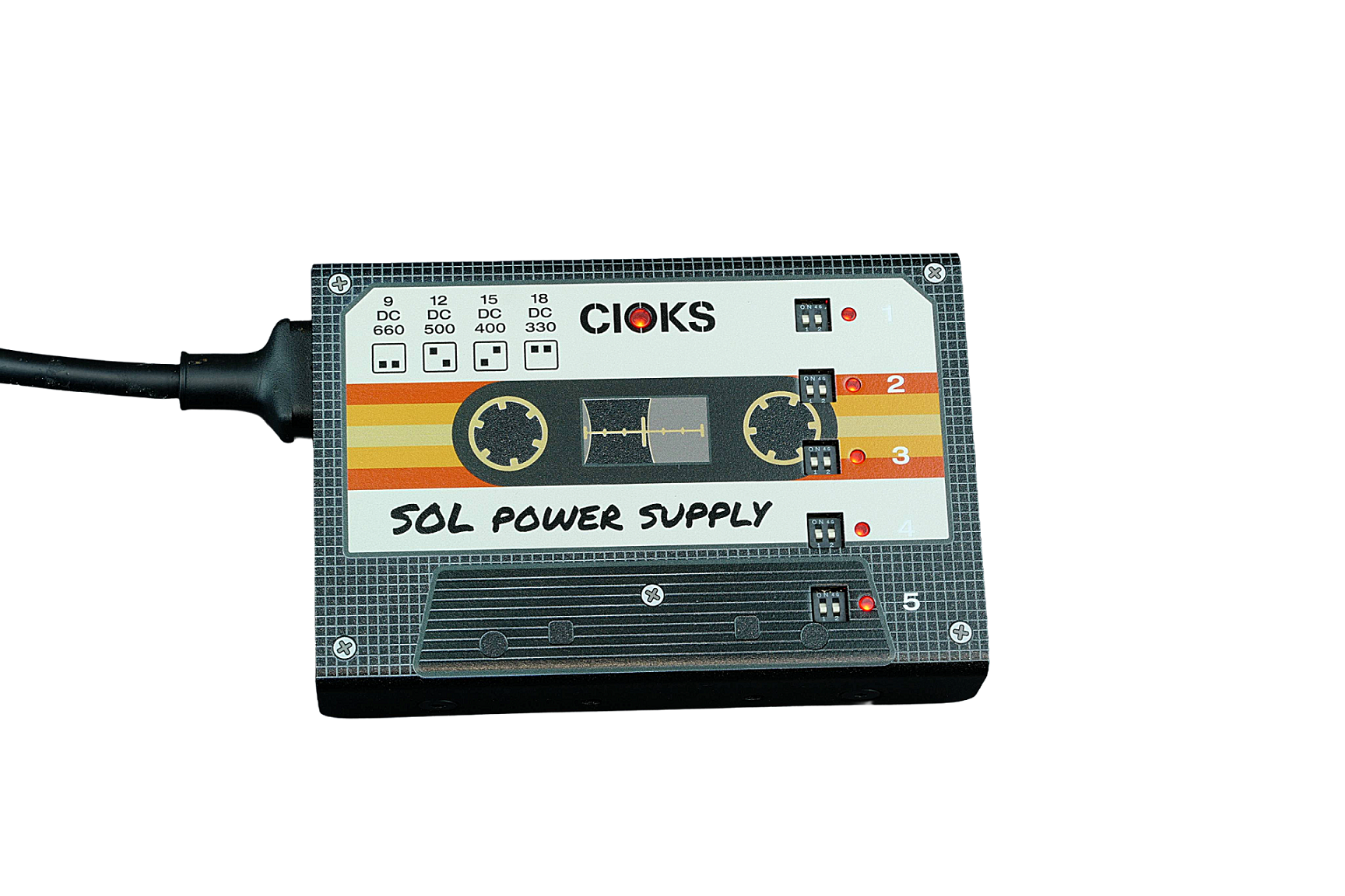Cioks Sol Cassette Limited Edition Power Supply - Alimentations PÉdales - Variation 1