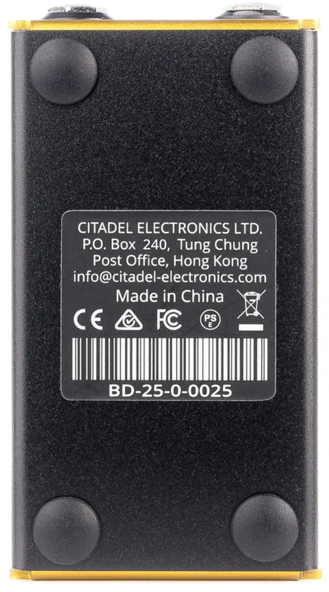 Citadel Electronics Ltd Bus Driver Analog Vca Compressor - PÉdale Compression / Sustain / Noise Gate - Variation 3