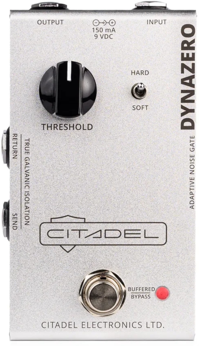 Citadel Electronics Ltd Dynazero Adaptative Noise Gate - PÉdale Compression / Sustain / Noise Gate - Main picture