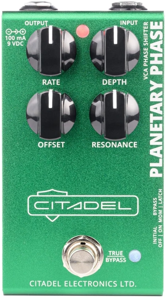 Citadel Electronics Ltd Planetary Phase - PÉdale Chorus / Flanger / Phaser / Tremolo - Main picture