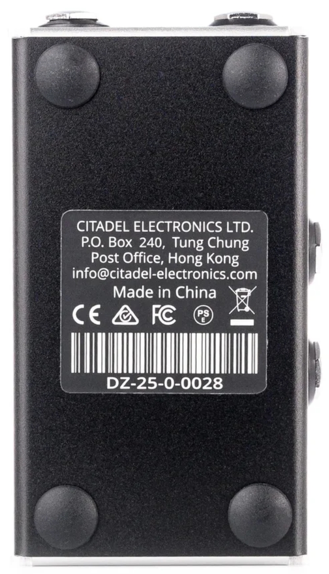 Citadel Electronics Ltd Dynazero Adaptative Noise Gate - PÉdale Compression / Sustain / Noise Gate - Variation 3