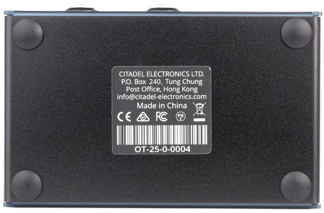 Citadel Electronics Ltd Overtuber Overdrive - PÉdale Overdrive / Distortion / Fuzz - Variation 3